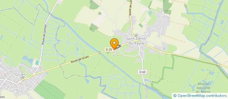 localisation de l'entreprise MONSIEUR MICHEL PAINOT  SAINT-DENIS-DU-PAYRE