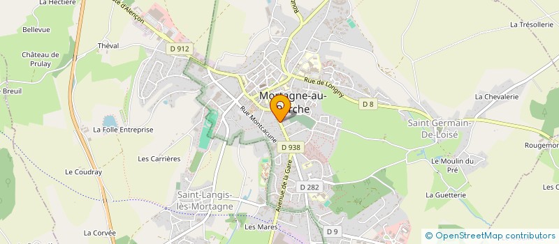 localisation de l'entreprise MONSIEUR MICHEL PALLOIS à MORTAGNE-AU-PERCHE