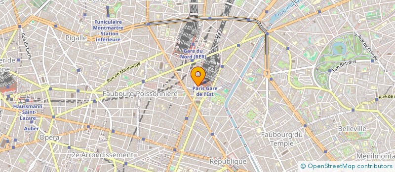 localisation de l'entreprise MONSIEUR MICHEL PALLOTEAU  PARIS 10