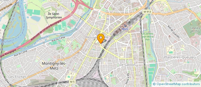 localisation de l'entreprise MONSIEUR MICHEL PALUCCI  METZ