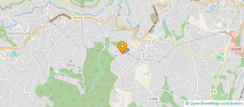 localisation de l'entreprise MONSIEUR MICHEL PANFILI  GRASSE