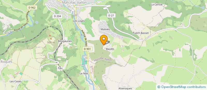 localisation de l'entreprise MONSIEUR MICHEL PANIS  VALADY