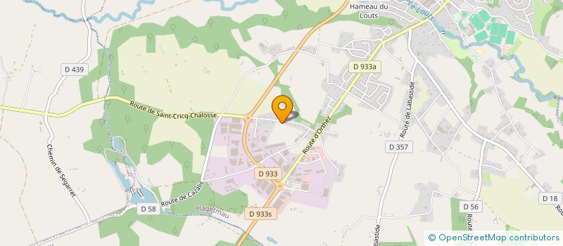 localisation de l'entreprise MONSIEUR MICHEL PANTAIGNAN  MONSEGUR