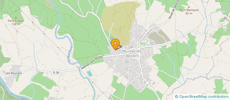 localisation de l'entreprise MONSIEUR MICHEL PAPPINI  MURVIEL-LES-BEZIERS