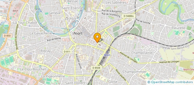 localisation de l'entreprise MONSIEUR MICHEL PARADINAS à NIORT
