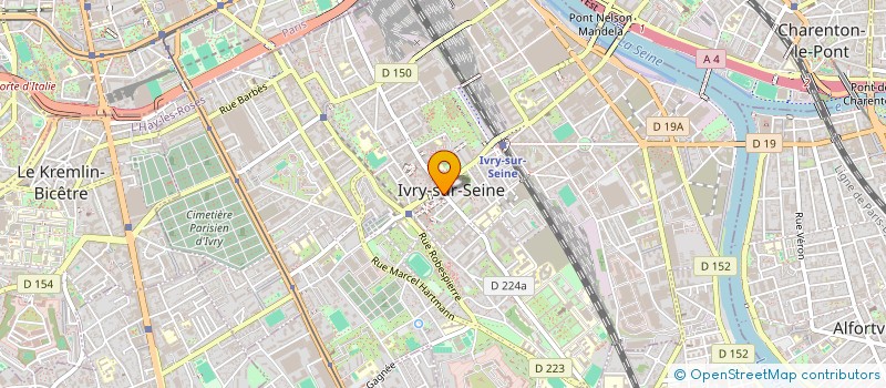 localisation de l'entreprise MONSIEUR MICHEL PARE à IVRY-SUR-SEINE