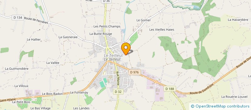 localisation de l'entreprise MONSIEUR MICHEL PARIS  LE TEILLEUL