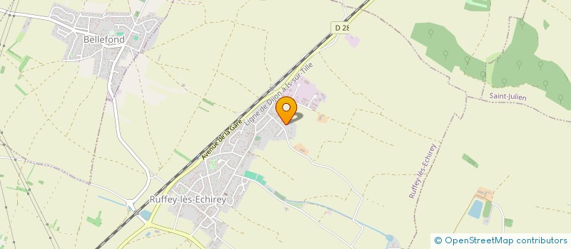 localisation de l'entreprise MONSIEUR MICHEL PARIS  RUFFEY-LES-ECHIREY