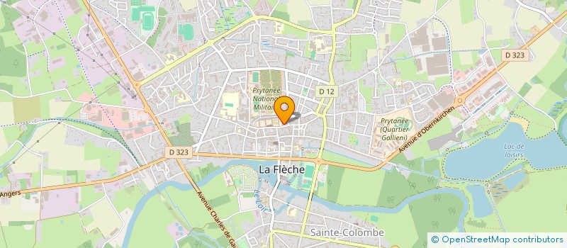 localisation de l'entreprise MONSIEUR MICHEL PARTIMBENE  MAREIL SUR LOIR