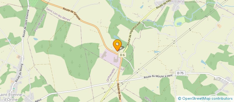 localisation de l'entreprise MONSIEUR MICHEL PASCOUAU  CAUNEILLE