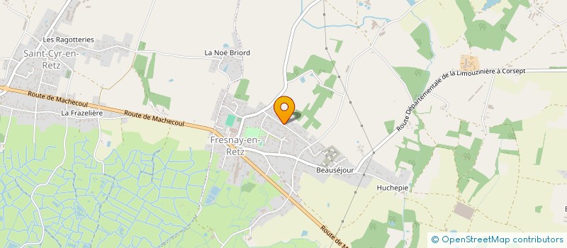 localisation de l'entreprise MONSIEUR MICHEL PASQUE à VILLENEUVE-EN-RETZ