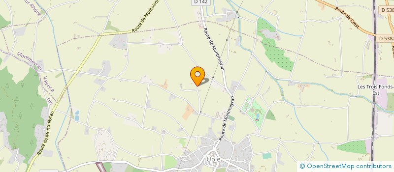 localisation de l'entreprise MONSIEUR MICHEL PASQUION  UPIE