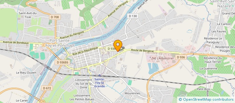 localisation de l'entreprise MONSIEUR MICHEL PASQUON  PINEUILH