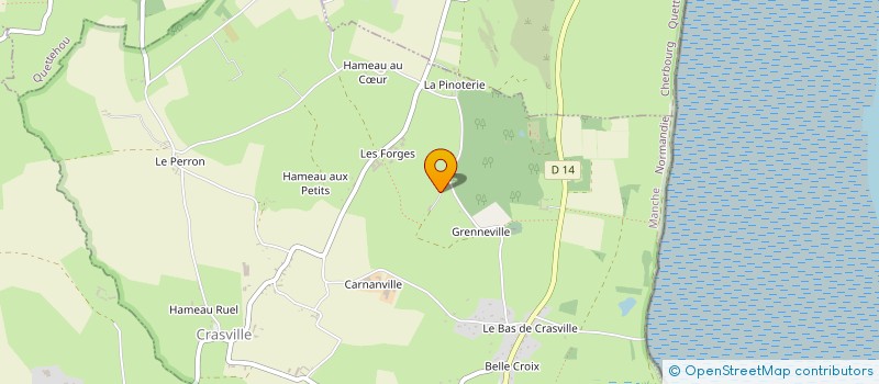localisation de l'entreprise MONSIEUR MICHEL PASSILLY  CRASVILLE