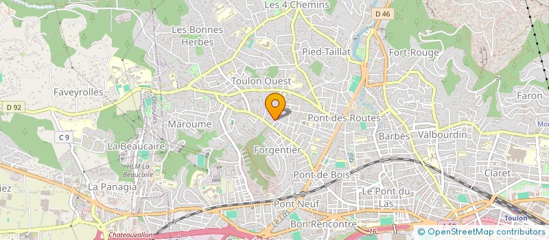 localisation de l'entreprise MONSIEUR MICHEL PASTICCIO à TOULON