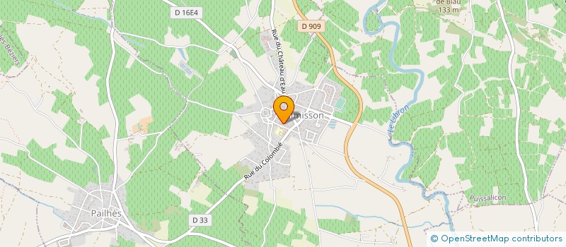 localisation de l'entreprise MONSIEUR MICHEL PASTOR  PUIMISSON