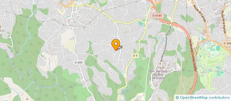 localisation de l'entreprise MONSIEUR MICHEL PATTI  GRASSE