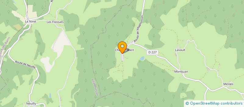 localisation de l'entreprise MONSIEUR MICHEL PAUCHARD  VILLAPOURCON