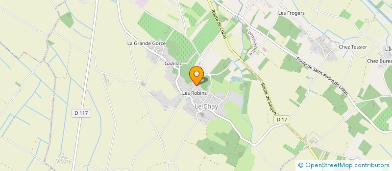 localisation de l'entreprise MONSIEUR MICHEL PAULAIS à LE CHAY