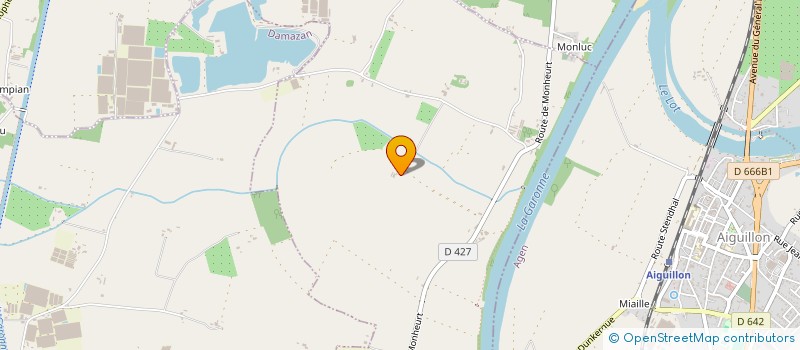 localisation de l'entreprise MONSIEUR MICHEL PAVAN  SAINT-LEON