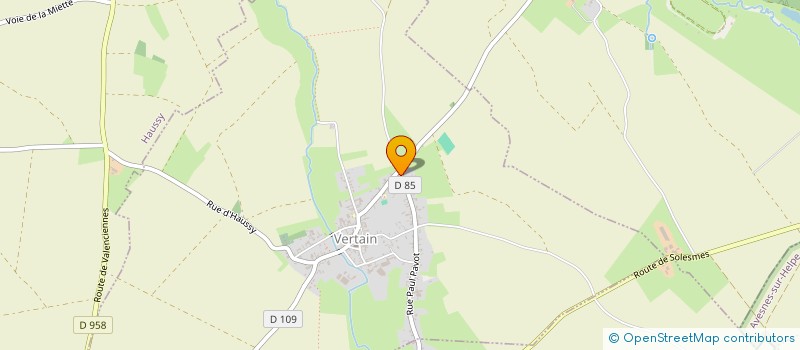 localisation de l'entreprise MONSIEUR MICHEL PAVOT à VERTAIN