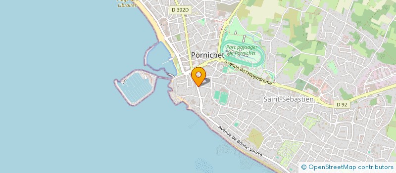 localisation de l'entreprise MONSIEUR MICHEL PAYEN  PORNICHET