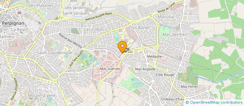 localisation de l'entreprise MONSIEUR MICHEL PAYET  PERPIGNAN