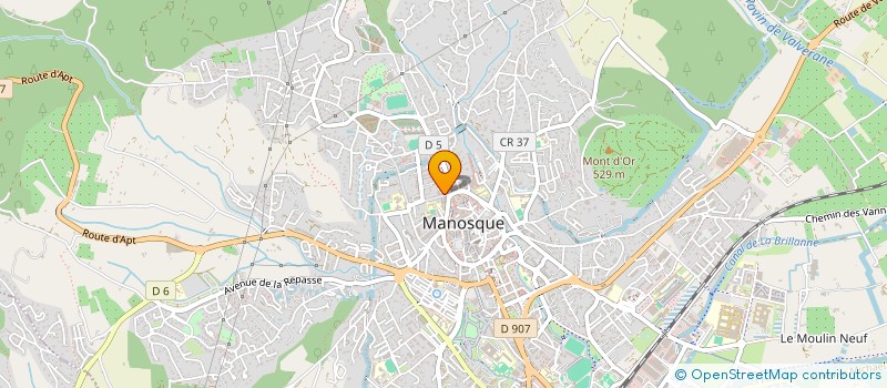 localisation de l'entreprise MONSIEUR MICHEL PAYOT à MANOSQUE