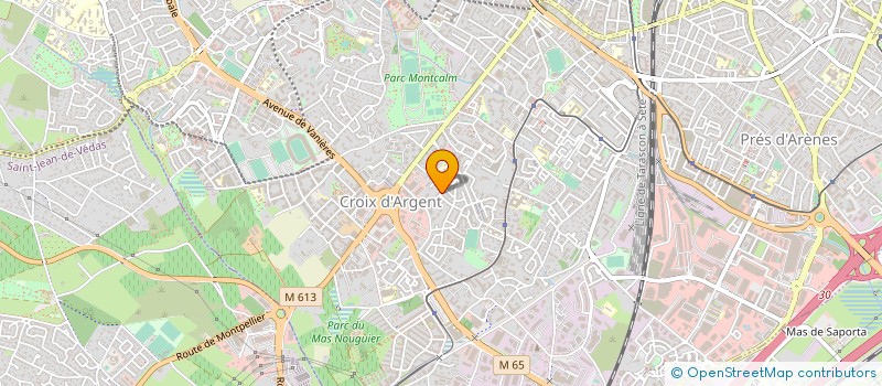 localisation de l'entreprise MONSIEUR MICHEL PEAUROUX  MONTPELLIER