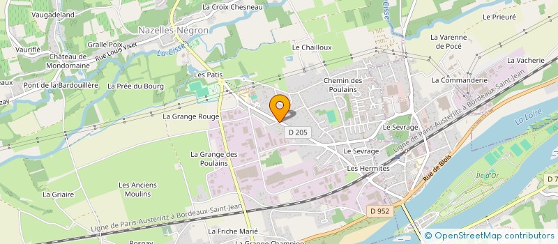 localisation de l'entreprise MONSIEUR MICHEL PEGUE à NAZELLES-NEGRON