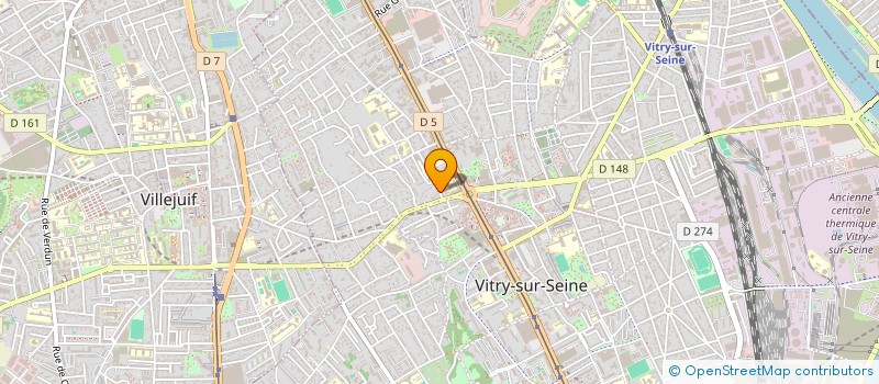 localisation de l'entreprise MONSIEUR MICHEL PEIFFERT à VITRY-SUR-SEINE