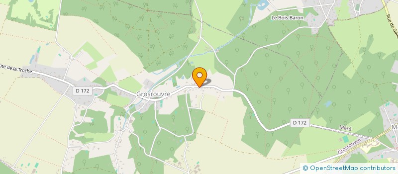 localisation de l'entreprise MONSIEUR MICHEL PELAY  GROSROUVRE