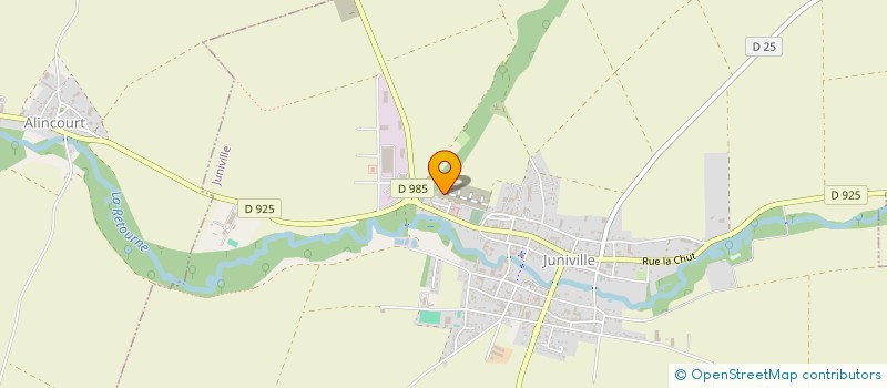 localisation de l'entreprise MONSIEUR MICHEL PELLABEUF  JUNIVILLE