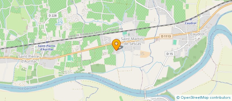 localisation de l'entreprise MONSIEUR MICHEL PELLE  SAINT-MARTIN-DE-SESCAS