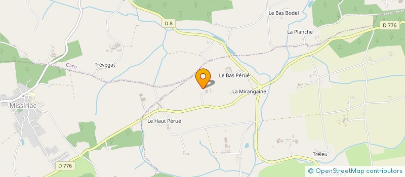 localisation de l'entreprise MONSIEUR MICHEL PELLERIN à RUFFIAC