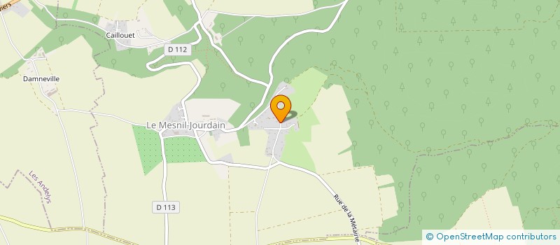localisation de l'entreprise MONSIEUR MICHEL PELLETIER à LE MESNIL-JOURDAIN