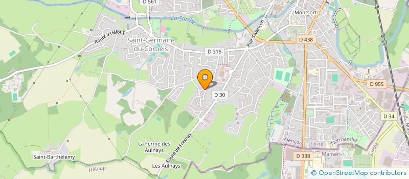 localisation de l'entreprise MONSIEUR MICHEL PELTIER à SAINT-GERMAIN-DU-CORBEIS
