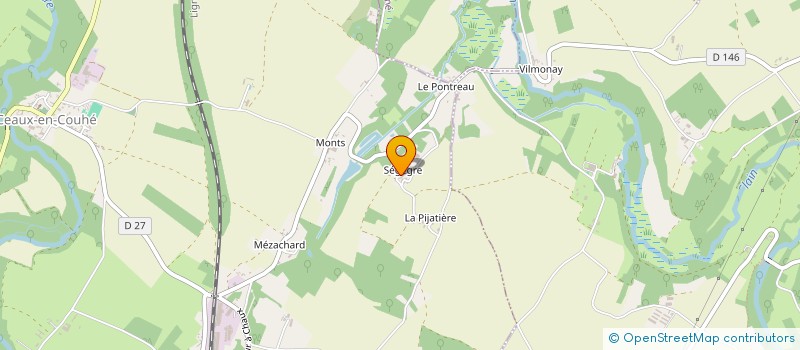 localisation de l'entreprise MONSIEUR MICHEL PENINON  VALENCE-EN-POITOU