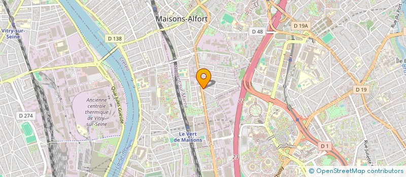 localisation de l'entreprise MONSIEUR MICHEL PEPIN à MAISONS-ALFORT