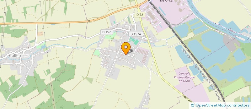 localisation de l'entreprise MONSIEUR MICHEL PERCHERON  GRON