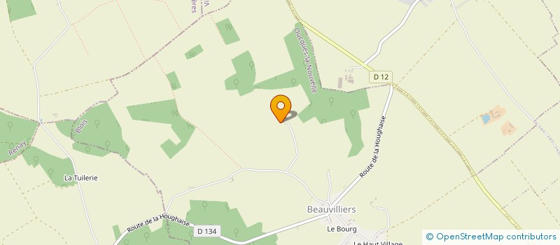 localisation de l'entreprise MONSIEUR MICHEL PERDEREAU  OUCQUES LA NOUVELLE