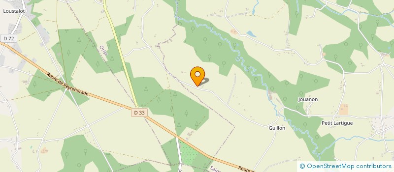 localisation de l'entreprise MONSIEUR MICHEL PEREIRA CRAVO  SAINT-LON-LES-MINES