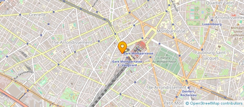 localisation de l'entreprise MONSIEUR MICHEL PERIER à PARIS