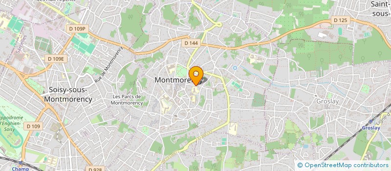 localisation de l'entreprise MONSIEUR MICHEL PERISSAT à MONTMORENCY