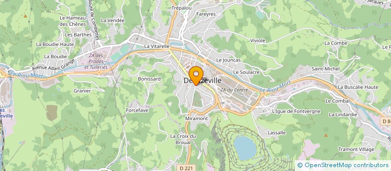 localisation de l'entreprise MONSIEUR MICHEL PEROSANZ à DECAZEVILLE