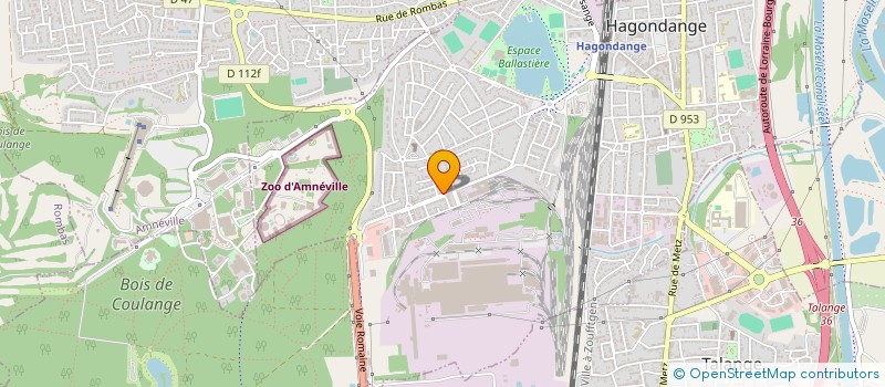 localisation de l'entreprise MONSIEUR MICHEL PERRA  HAGONDANGE