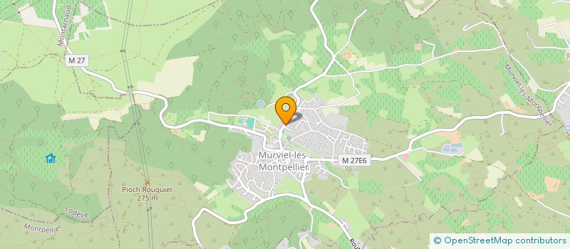 localisation de l'entreprise MONSIEUR MICHEL PERRIER  MURVIEL-LES-MONTPELLIER