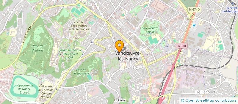 localisation de l'entreprise MONSIEUR MICHEL PERRIER  VANDUVRE-LES-NANCY