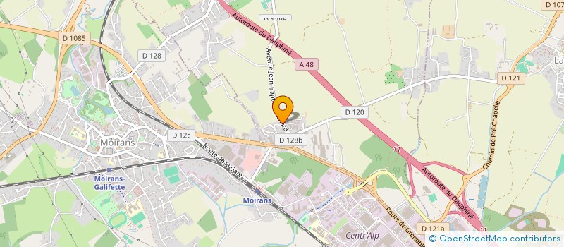 localisation de l'entreprise MONSIEUR MICHEL PERRIN-CAILLE  SAINT-JEAN-DE-MOIRANS