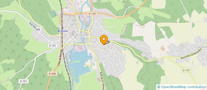 localisation de l'entreprise MONSIEUR MICHEL PERRON à BRIONNE